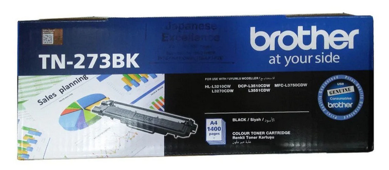 Brother TN-273BK Original Toner Cartridge Black