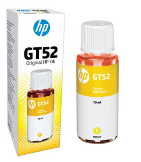HP GT 52 M0H56AE Yellow Ink Bottle 70ml