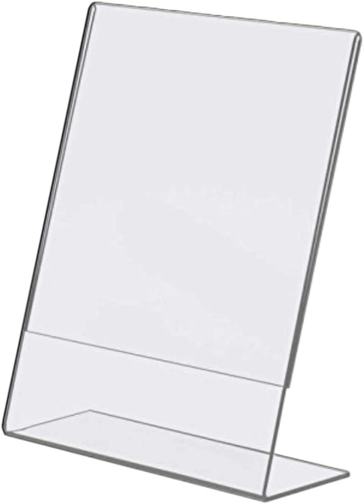 FIS ACRYLIC LEAFLET L-Stand A5 , Transparent