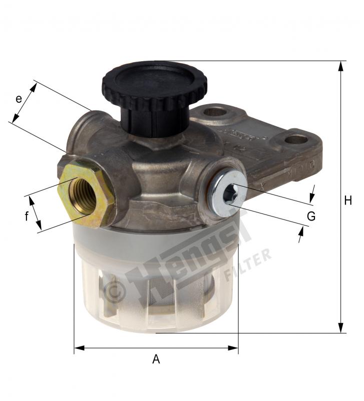 H11K02 HENGST MANUAL FEED FUEL PUMP