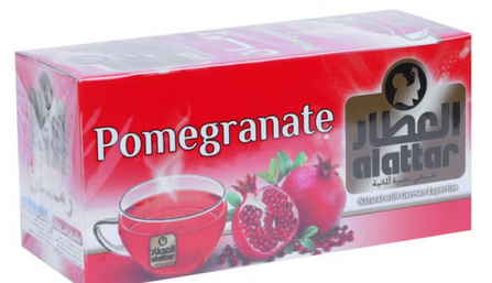 AL ATTAR Pomegranate TEA ( 20 Enveloped Tea Bags)
