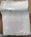 Super Touch Heavy Duty Plastic Table Spoons , White  ( Pack of 50 ) x 40 Packs  ( 2000pcs)