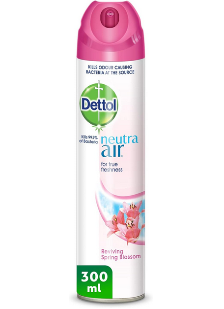 Dettol Neutra Air Reviving Spring Blossom Fresher, 300 ml