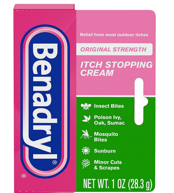 Benadryl Original Strength Anti-Itch Relief Cream f (1oz , 28.3g)
