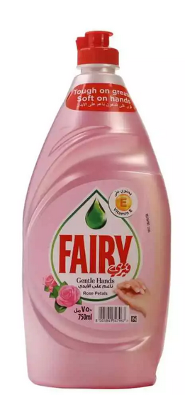 Fairy Dishwashing Liquid Soap Rose Petals 750ml