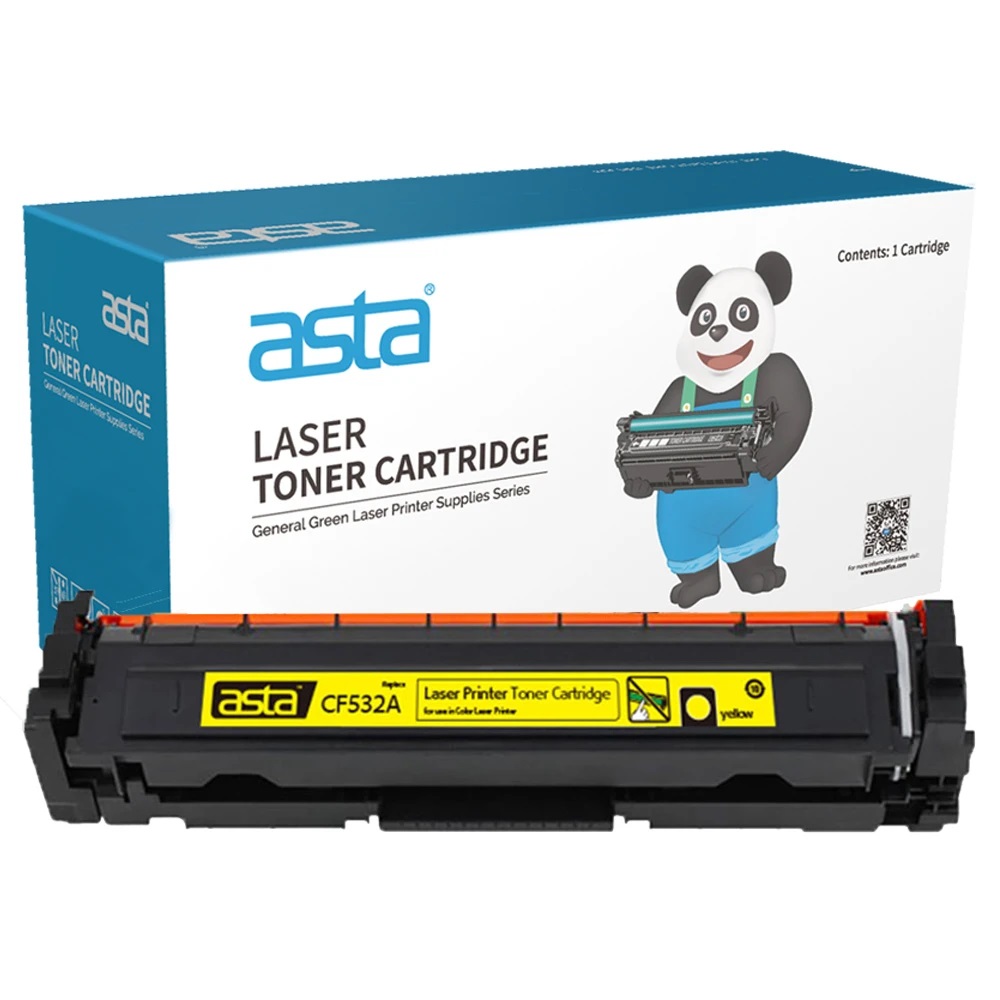 ASTA HP 205A (CF532A) Compatible Printer Toner Cartridge - YELLOW