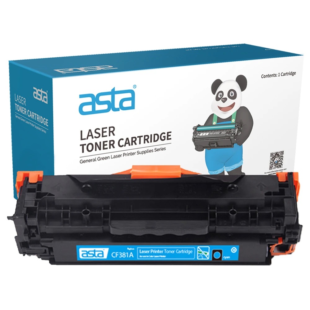 ASTA HP 312A (CF381A) Compatible Printer Toner Cartridge - CYAN