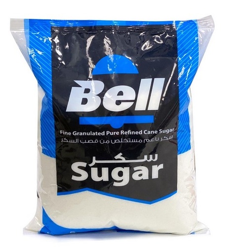 BELL Fine Granulated Pure Refined Cane Sugar, 2kg