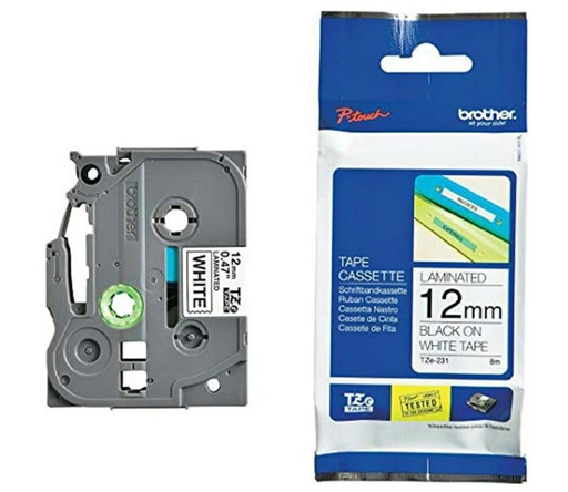 Brother Model PT-D200 12mm .47 laminated tape