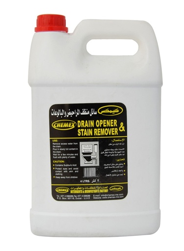 CHEMEX Drain Opener  , 4Liters