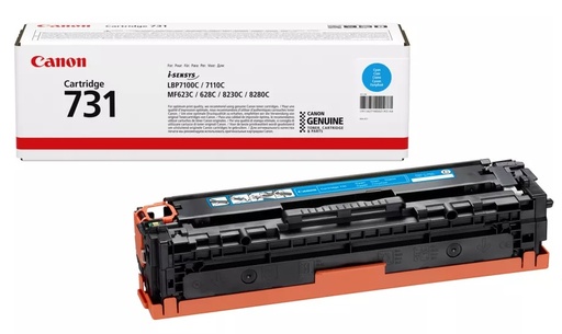 Canon 731C Laser Toner Cartridge - Cyan