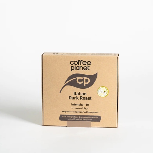Coffee Planet FS Compostable CP Italian Dark Roast Capsules ( 25Capsules)