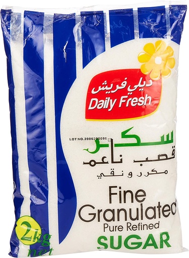 Daily Fresh Fine Granulated Sugar, 2 Kg
