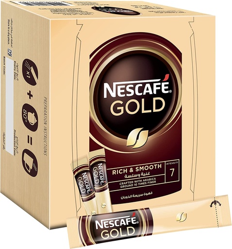 Nescafe Gold Coffee Stick 1.8g (50 Sticks)
