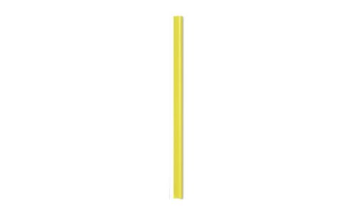 Durable Spine Bar , 3mm , Plastic , Yellow ( Box of 100)