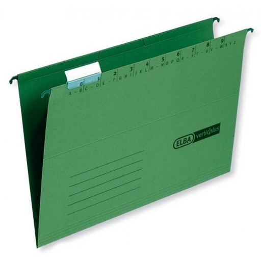 ELFEN 907 Hanging File , F/S , Green ( Pack of 50)