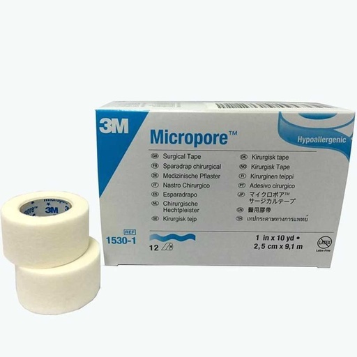 FIRST AID MICROPORE PAPER TAPE 9 x 2.5 cm