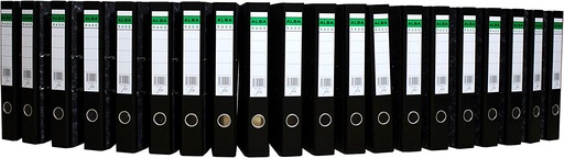 FIS FSBF4A4RD Rado Box File A4 Narrow , Black ( Carton of 50)