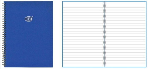 FIS FSMNA42QSB Spiral Binding Manuscript Book - 2QR, A4