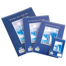 FIS FSNB120190N Spiral Notebook 120X190mm 50-Sheet (Pack of 12)