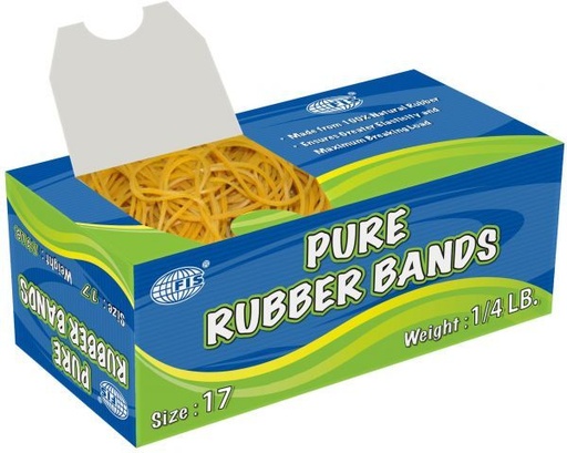 FIS FSRB17 Pure Rubber Band - Size 17, 1/4 lb.