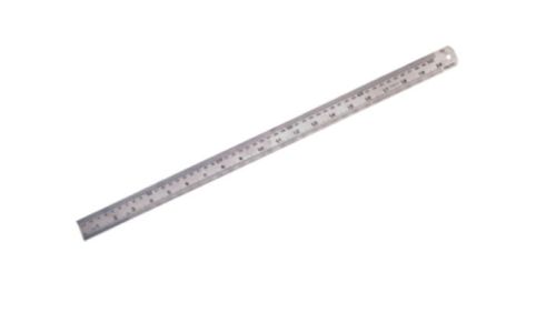 FIS FSRU60S Steel Ruler, 60cm