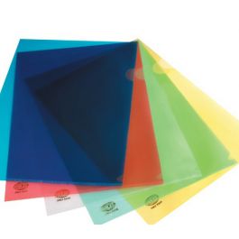FIS L Shape Folder , A4 , Blue (Pack of 100)