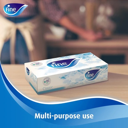 Fine Facial Tissue 150 Sheets 2 Ply