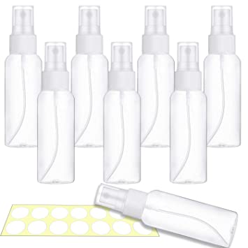 Generic Fine Mist Spray Bottle, 2oz/50ml (Pack of 3)