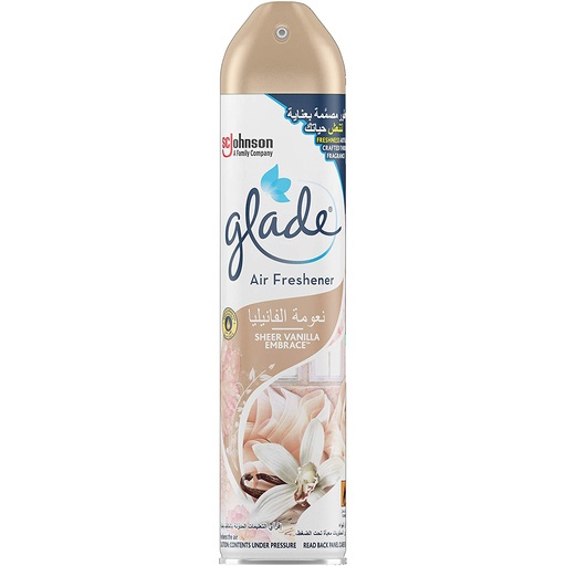 Glade Air Freshener Spray Sheer Vanilla Embrace 300ml