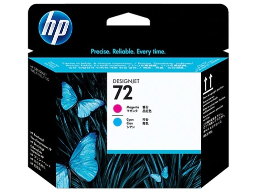 HP 72 Magenta and Cyan DesignJet Printhead, C9383A