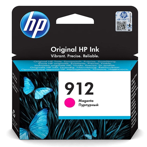 HP 912 Original Ink Cartridge Normal Capacity , Magenta | 3YL78AE