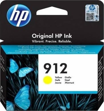 HP 912 Original Ink Cartridge Normal Capacity , Yellow (3YL79AE)
