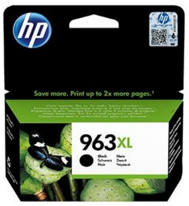HP 963XL High Yield Original Ink Cartridge, Black (3JA30AE)
