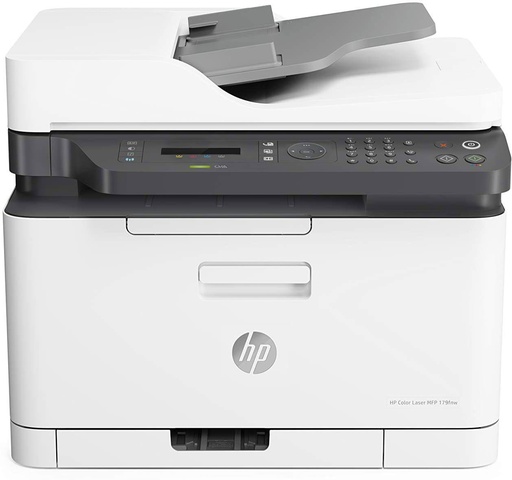 HP LaserJet MFP 179FNW Color Laser All-in-One Printer, White