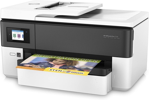 HP OfficeJet 7720 Wide Format All-in-One Printer, White