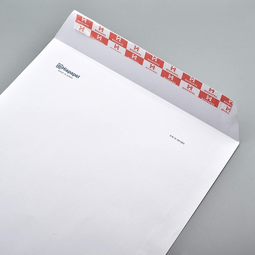 Hispapel HB16100 Dex 12x10 , A4 , White Envelope ( Pack of 100)