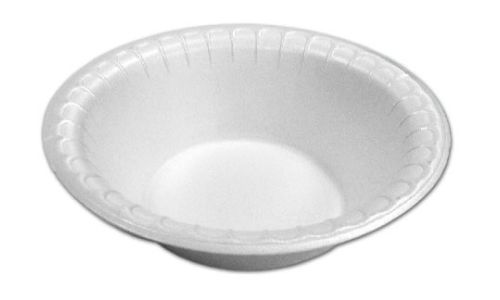 Hotpack Plastic White Bowl 8 oz (Pack of 1000)