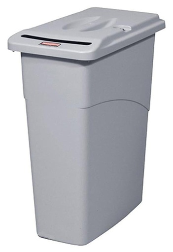 Hygiene System Pedal Waste Bin , Grey , 87L