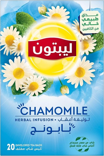 Lipton Camomile Tea Enveloped ,1g, 20 teabags