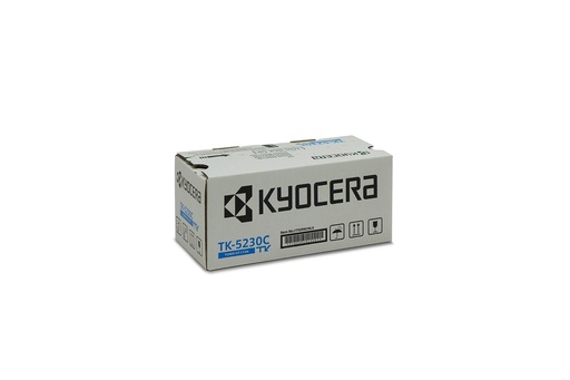 Kyocera TK-5230C Toner Cyan, Original Premium Cartridge 1T02R9CNL0.