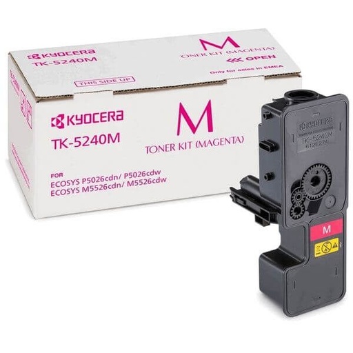 Kyocera TK-5240M Original Toner Cartridge , Magenta