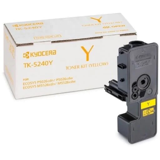 Kyocera TK-5240Y Original Toner Cartridge , Yellow