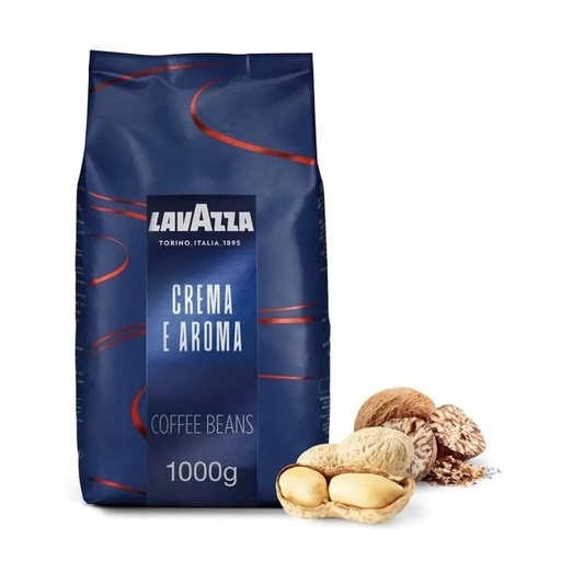 LAVAZZA Crema e Aroma Beans 1kg ( Blue Packaging) (3684 )