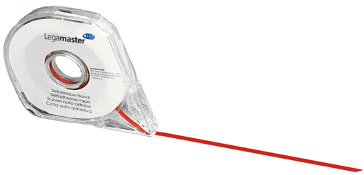 LEGAMASTER DIVIDER TAPE FOR PLANBOARDS 2.5MM X 16M RED 7-433202