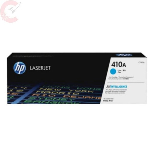 HP 410A Original LaserJet Toner Cartridge, Cyan (CF411A)