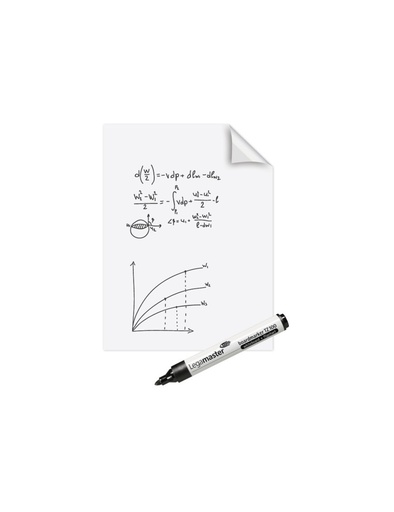 LEGAMASTER MAGIC CHART, WHITEBOARD FOIL