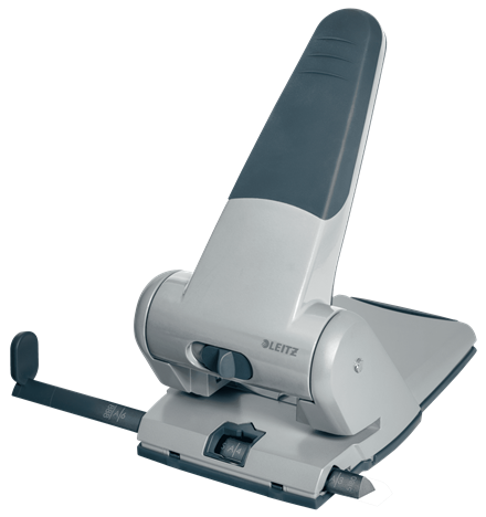 Leitz 5180 Heavy Duty 2-Hole Punch, 65 Sheets Capacity, Assorted Colors
