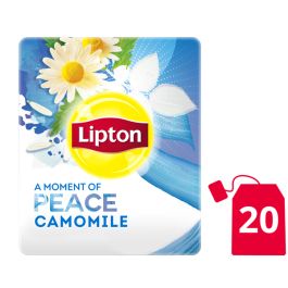Lipton Camomile Tea Envelope ,1g,20 bags (Case of 16)