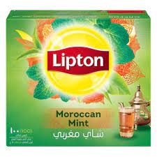 Lipton Green Tea Moroccan Mint 100 Tea bags